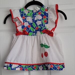 Young Hearts Vibrant Floral Baby Dress